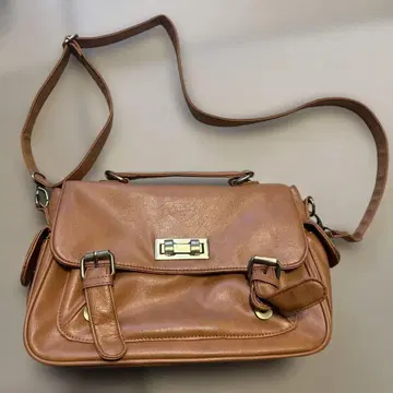 2WAY 브라운 숄더백