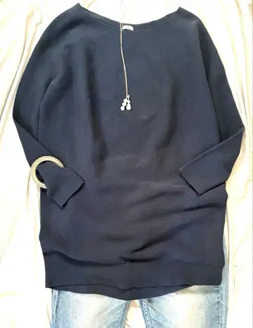 IENA 코튼 스트레치 튜닉 원피스 코쿤