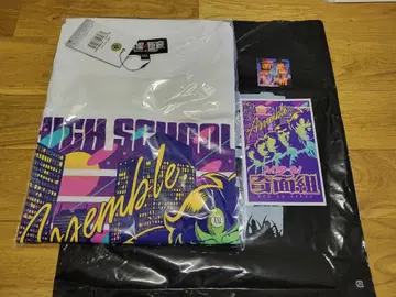 기면조 T셔츠 팝업 키 비주얼 엽서 포함 XXL