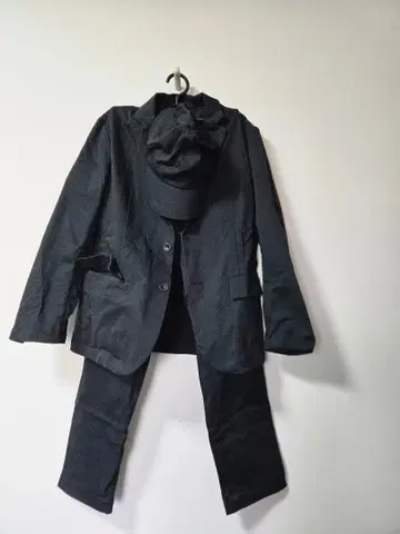 relume 블랙 테일러드 자켓 세트