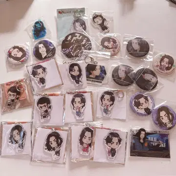 도쿄 리벤저스 바지 케이스케 아크릴 키링 캔뱃지 묶음 판매