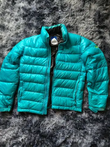 Sierra Designs 블루 다운 자켓 M