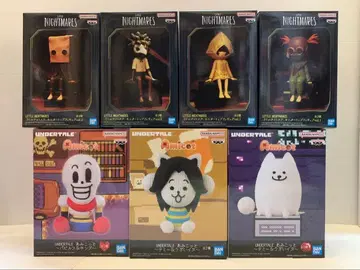 미개봉 7점 리틀 나이트메어 UNDERTALE 언더테일 피규어