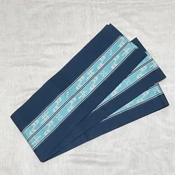 하카타 오비 4촌 오비 순수 실크