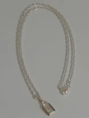 Binich(비니치) 스퀘어 앵커 체인 목걸이