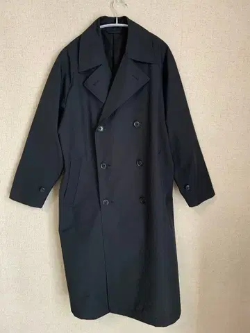 GU 오버 사이즈 트렌치코트 S 블랙