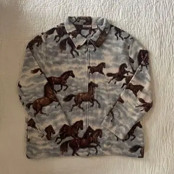 구제 의류 말 플리스 자켓