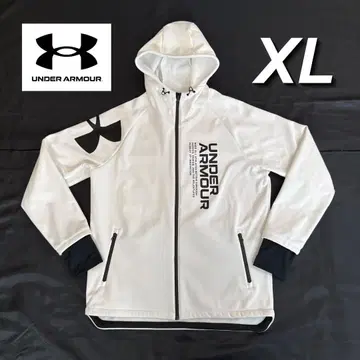 언더아머 속기모 자켓 XL 미사용 새상품 화이트 아우터