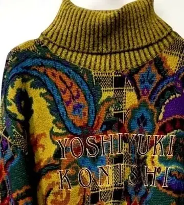 YOSHIYUKI KONISHI 터틀넥 니트