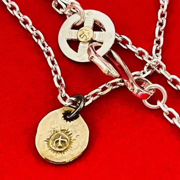 고로즈 전금 태양 메탈 대 금 메탈 부착 세각 체인 새상품급