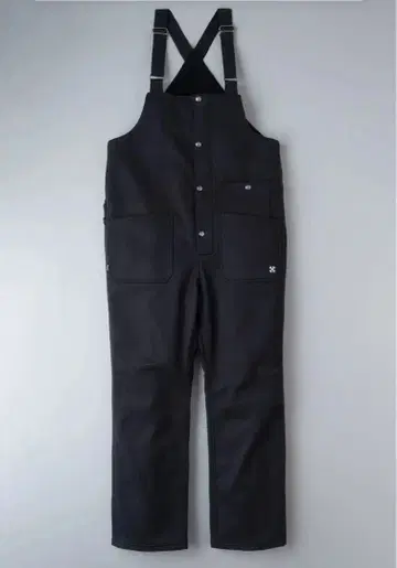 BLUCO/부루코 STRETCH WARM OVERALL 블랙 M