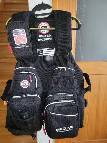 MAZUME EXTRA COMPLEX 블랙 구명 조끼