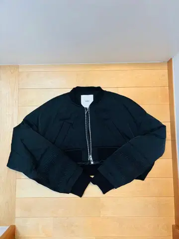 UNSD. 블랙 MA-1 자켓