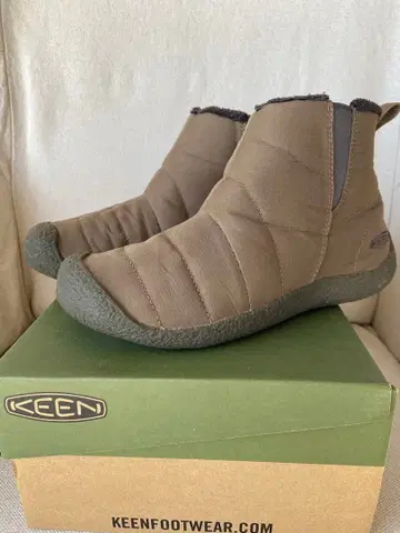 KEEN 하우저 미드 24.5cm (US7.5) 브라운 숏부츠
