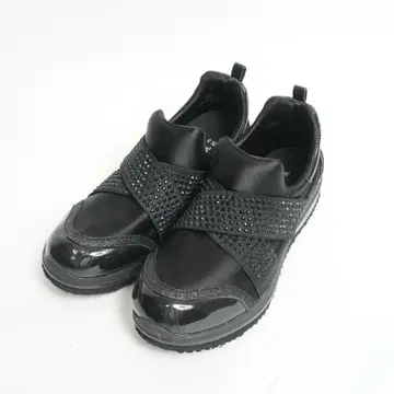 [새상품급] 누디워크 스니커즈 스트레치 비쥬 크로스 벨트 25cm