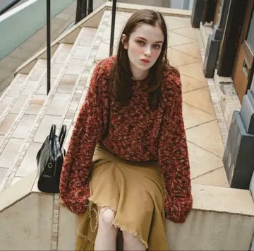 피누에 리버서블 니트 긴팔