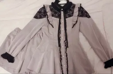 시크릿 허니 숄더 레이스 셋업