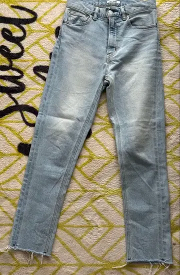 SLY JEANS 라이트 블루 스트레이트 데님