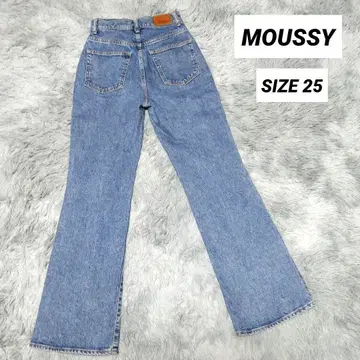 MOUSSY 플레어 데님 팬츠 SIZE 25