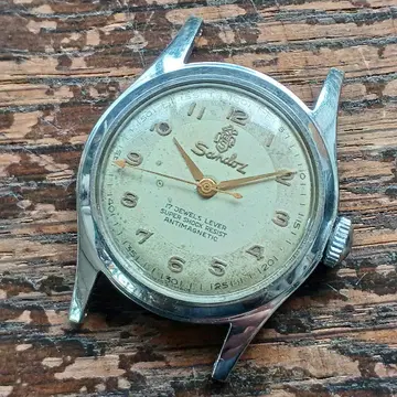 sandoz 샌도스 수동 와인딩 시계 17석 가동품 앤티크