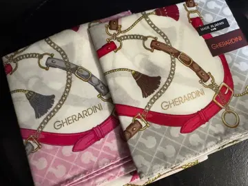 GHERARDINI 체인 프린트 손수건