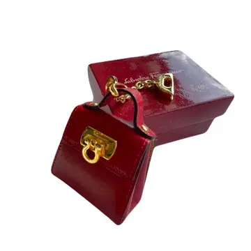 Salvatore Ferragamo 미니 핸드백형 키링 참