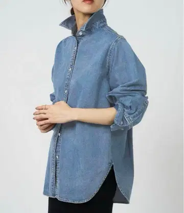 IENA 데님 베이직 셔츠 36