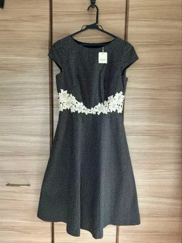 스트로베리 필드 도트 무늬 원피스 2 블랙