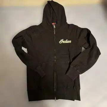 Indian MOTOR CYCLE 블랙 후드티 M