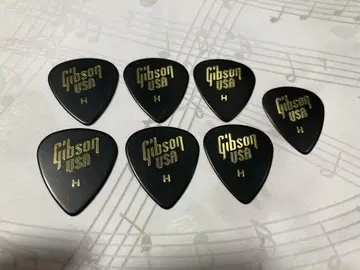 Gibson USA 블랙 피크 7개 세트
