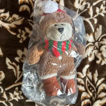 브라운 곰 봉제 인형 스타벅스