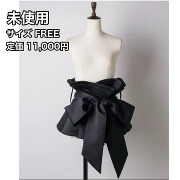 LA BELLE ETUDE 볼륨 서클 리본 벨트