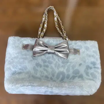 사만사 베가 퍼 리본 핸드백