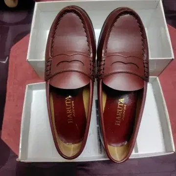 HARUTA 다크 브라운 로퍼