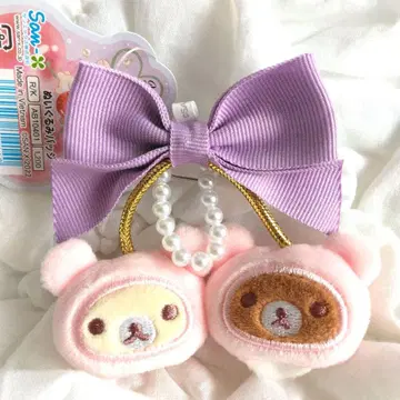 리락쿠마 코리락쿠마 인형 배지 코리코그의 주얼 체리