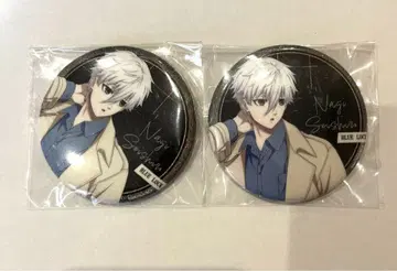 블루 록 나기 세이시로 글리터 캔뱃지