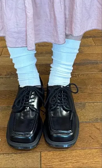 새상품급 닥터마틴 Durrmw5i 블랙 레이스업 슈즈