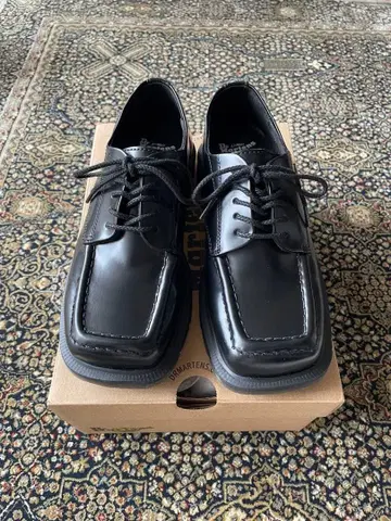 새상품급 닥터마틴 Durrmw5i 블랙 레이스업 슈즈