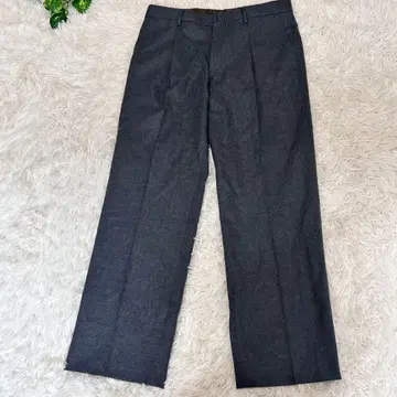 고타이리쿠 다크 그레이 울 슬랙스