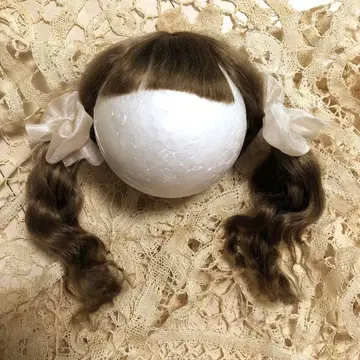 네오 브라이스 커스텀 브라이스 모헤어 가발 해외 작가 브라운