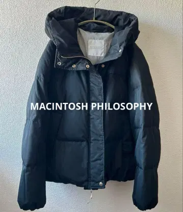 하자품) MACKINTOSH PHILOSOPHY 블랙 다운 자켓