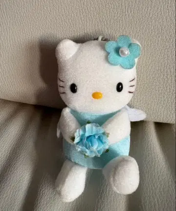 헬로키티 천사 키링 헤이세이 레트로 레어