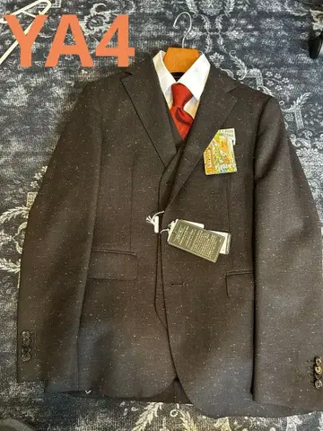 [ 새상품 ] 쓰리피스 수트 브라운