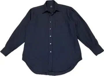 영국제 던힐 퓨어 캐시미어 트윌 비즈니스 드레스 셔츠 차콜 그레이