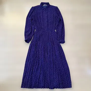 11.12 밀크 커피 쇼와 레트로 원피스 퍼플 꽃무늬 9