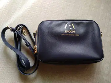 PEANUTS 숄더백 네이비 스누피