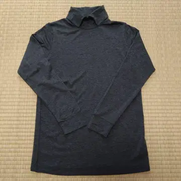 미즈이로 인드 셔츠 칼라 하이넥 풀오버