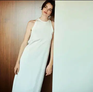 bacca 코튼 피케 탱크탑 드레스