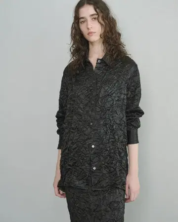 wrinkled ace long sleeve shirt