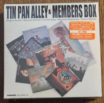 TIN PAN ALLEY & MEMBERS BOX 틴 팬 앨리 11장